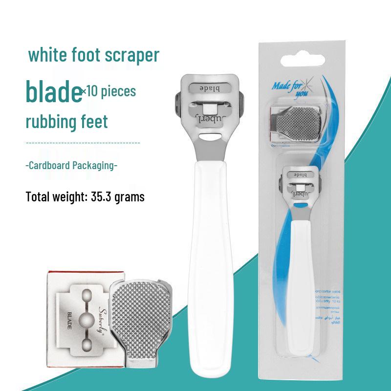 

Портативная педикюрная терка для ног из нержавеющей стали для удаления омертвевшей кожи