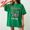 Patriotic Fourth Of July Shirt 250th Anniversary TShirt Semiquincentennial Gift Unisex Tee Independence Day Unisex Unisex Shirt