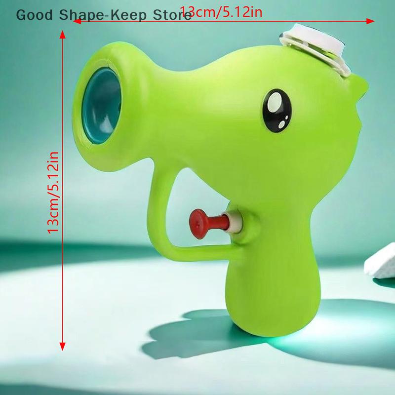 1PC Cartoon Peashooter Water Spray Toys Summer Outdoor Beach Water Spray Toy Handheld Water Squirter Swimming Pool Fight Toys