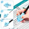 Grooved Writing Practice Book with Pens Refills Pencil Gripper Reusable Kids Handwriting Practice Workbooks Alphabet Tracing Learning Book