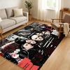 Rock Music Flag Floor Mat Soft Thickened Absorbent Non-Slip Bedroom Living Room Door Mat Home Decor Flannel Rugs