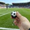 Creative 3D Print Basketball Football Fidget Keychain Push Clicker Stress Relief Toy for Corporate Promotional Gift
