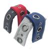 Elastische Punk Metal Oogjes Hoofdband, Unisex Brede Stretch Klinknagel Haarband, Retro Straat Sport Zweet Hoofdband