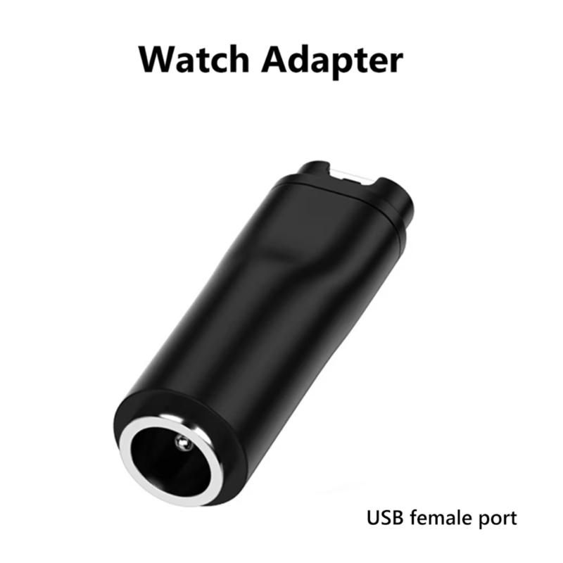 Type C/8Pin/5Pin/DC5521 Charging Adapter for 7/6/5 Smartwatches for Efficient and Stable Power Supply