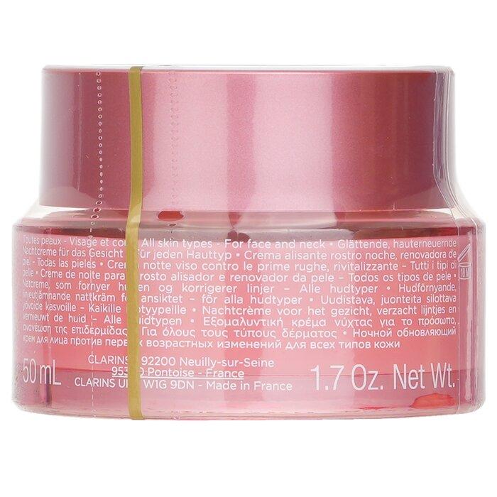 CLARINS Multi-Active Nut (Niacinamide + Sea Holly Extract) Skin Renewing Line - Smoothing Night Cream for all skin types