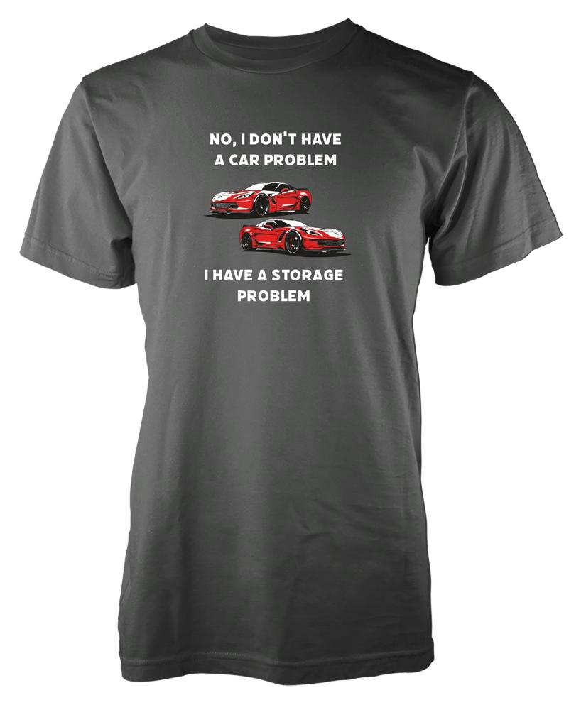 Free Personalisation Car Storage Problem Funny Cotton TShirt Adult Kids