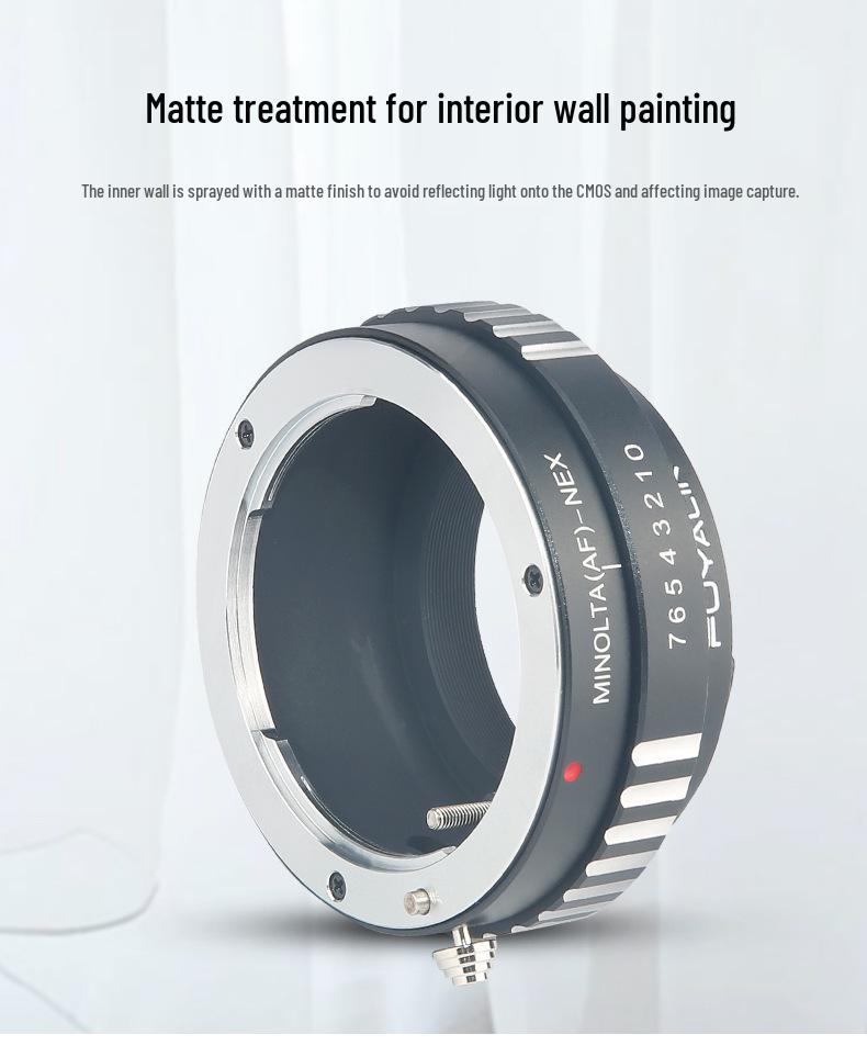 AF-NEX Lens Adapter Ring for Sony AF Minolta MA Lenses To Sony Mirrorless Cameras