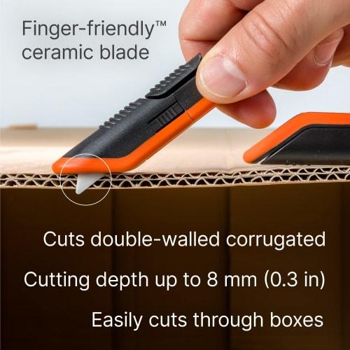 Slice Ceramic Cardboard Cutter with 3-Level Adjustable Blade, 10400