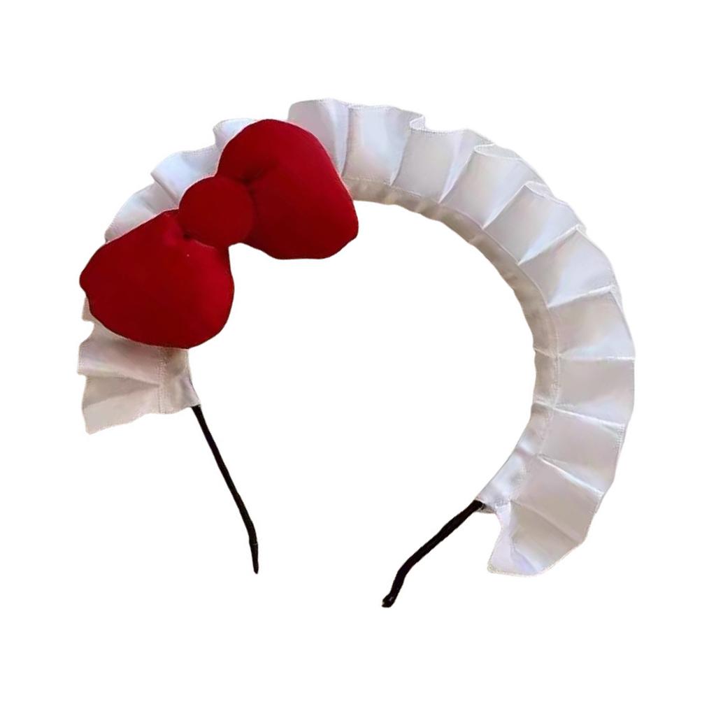 Ruffle Headbands Cosplay Hair Clip Headwear Hairbands Headwear Makeup Washing Face Hairbands Birthday Party
