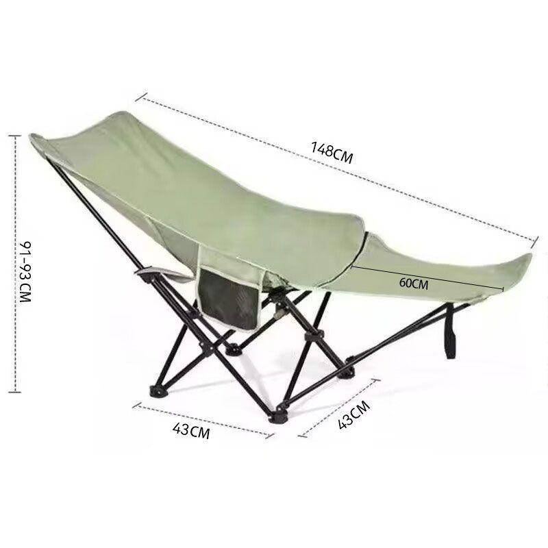 Adjustable Folding Lounge Chair with Footrest - Perfect for Balcony, Home Leisure, and Seasonal Comfort