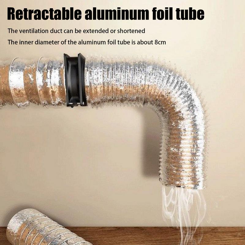 Ventilation Fan Absorber Fume Extractor Fan Mini Air Ventilation Blower Extractor Exhauster Inline Booster For Toilet Window