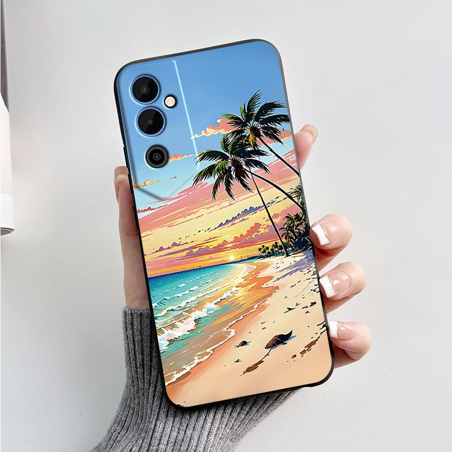 For Tecno Pova Neo 2 Case Pova Neo2 LG6n Cover Black TPU Soft Silicone Phone Case For Tecno Pova Neo 2 Coque Protective Fundas