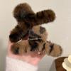 Plush Hair Clip Autumn Winter Woman Hair Accessories Large Shark Clips  Girls Headwear Korean Female Headdress