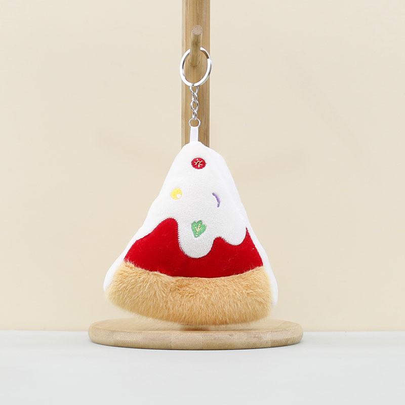 Fun Plush Hamburger Keychain Cute Food Inspired Stuffed Toy Perfect For Decor Home