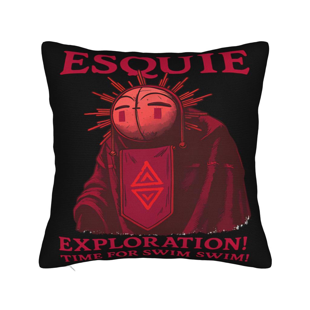 Clair Obscur Expedition 33 Pillow Case Print Pillow Cover For Sofa Couch Bed Living Room Cute Funny Pillowcases