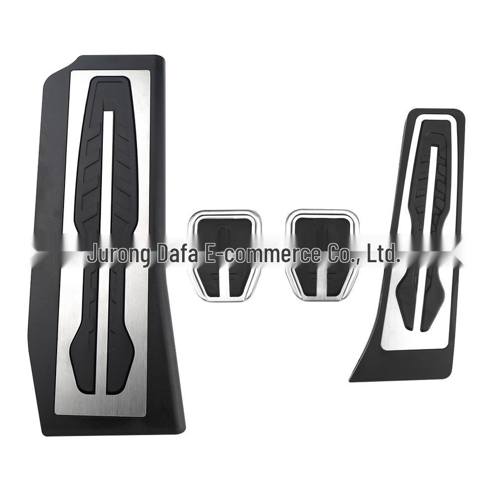 Stainless Steel Accelerator and Brake Pedal Set for 2017-2018 BMW 5 Series Concept