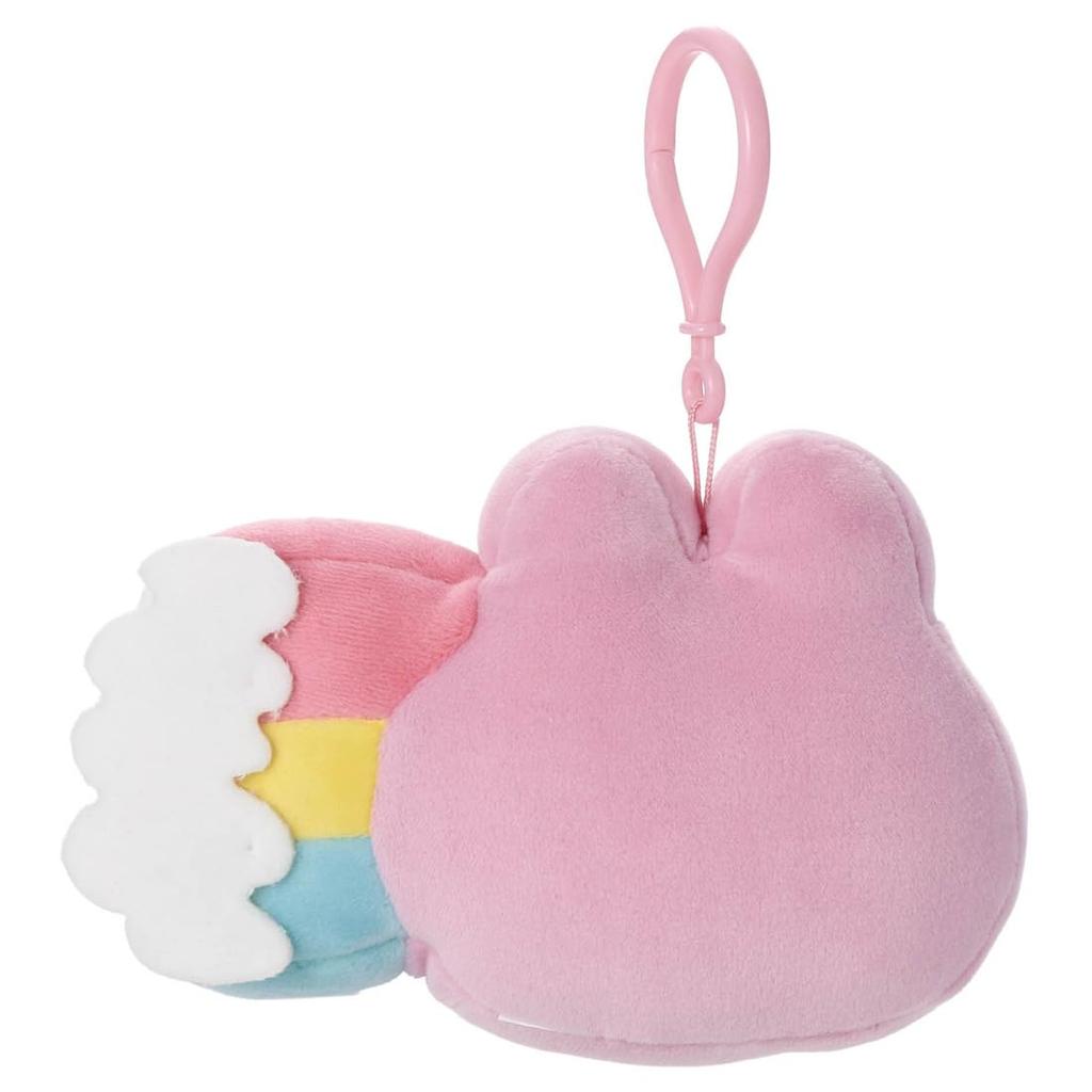 Takara Tomy Arts Panties Rabbit Plush 15cm Wide (TAKARATOMY A.R.T.S) Mocchi-Mocchi-Style Face-Shaped Mascot, (Rainbow), Toy, Approx.