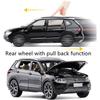 1/32 Scale Tiguan L Diecast Alloy Model Car, Μοντέλο Παιχνίδι Αυτοκινήτου με Ήχο και Φως, Παιχνίδι Παιδικού Αυτοκινήτου Pull Back, Εκθέσεις συλλογής δώρων διακοπών