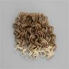 Brown 15*100cm BJD Doll Wig 1/3 1/4 1/6 Doll Doll Hair Doll Hair Wig Doll Periwig Doll Curly Wigs