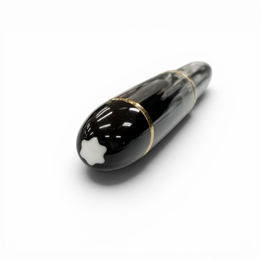 Very Good MONTBLANC fountain pen Meisterstück 149 70s White Star black 14K mens Used