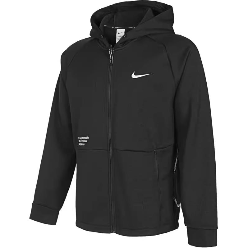 

Мужская тренировочная куртка с капюшоном и принтом Nike Alphabet, черная FV8459-010 L