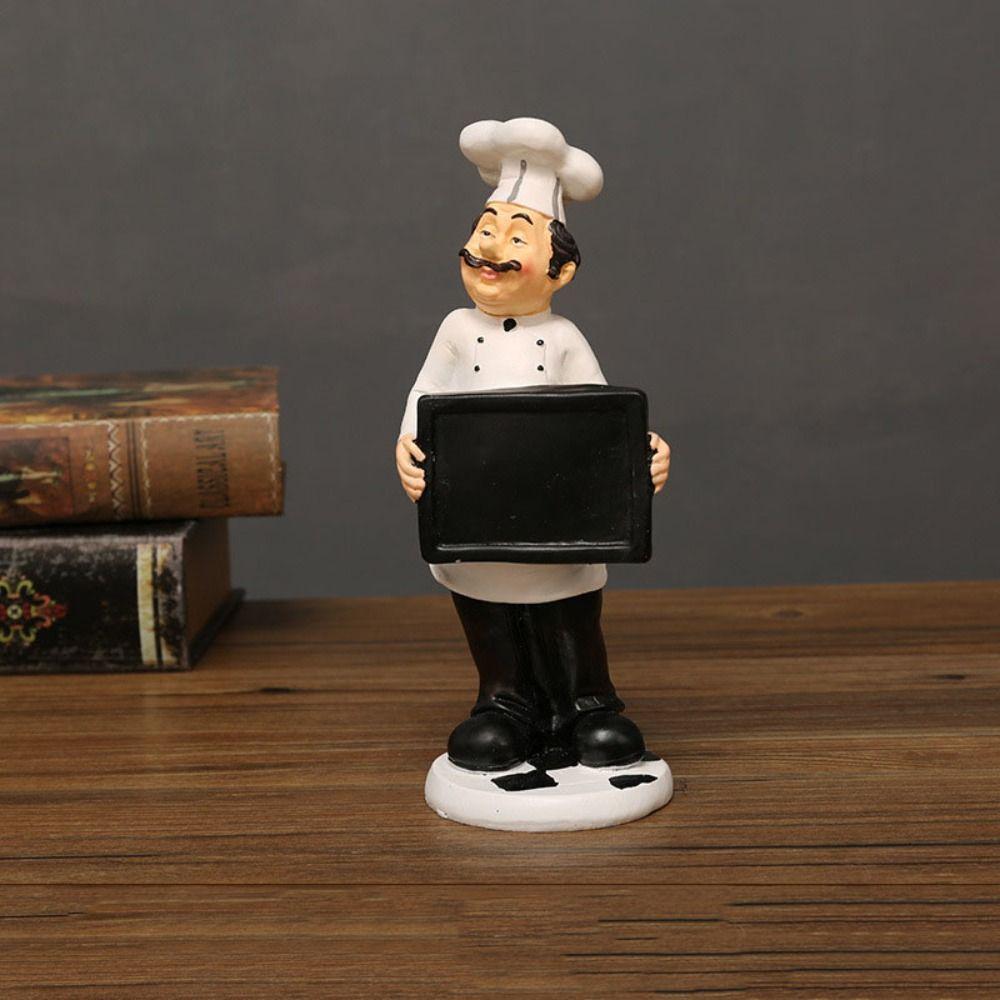Model Farmhouse Cake Shop Decor Handicraft Kitchen Chef Figurine Kids Birthday Gift