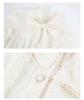 TRENDOUX Long Ribbon Maxi Wedding Lace Fashionable Women's Dress, Tunic, Length, Dress, Dress, Spring, Summer, Fall,