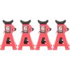Haofy Mini Jack Stand, 4PCS RC Jack Stand Lightweight Compact Stable Performance Wide Application 1/24 for SCX24 RC Car