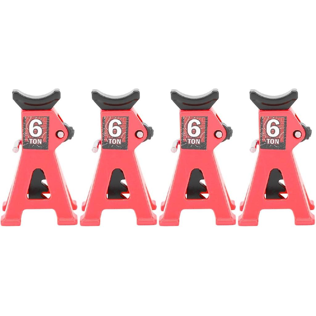 Haofy Mini Jack Stand, 4PCS RC Jack Stand Lightweight Compact Stable Performance Wide Application 1/24 for SCX24 RC Car