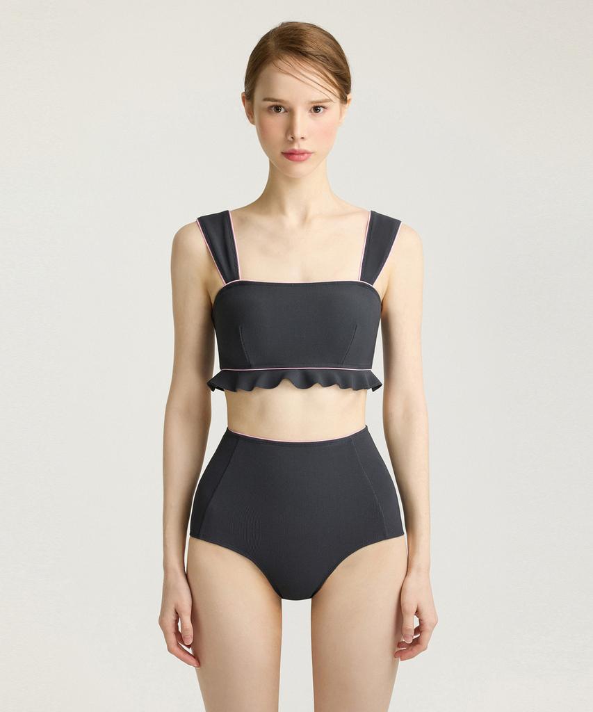 Ageunel Jewelry Bikini Bra_Gray