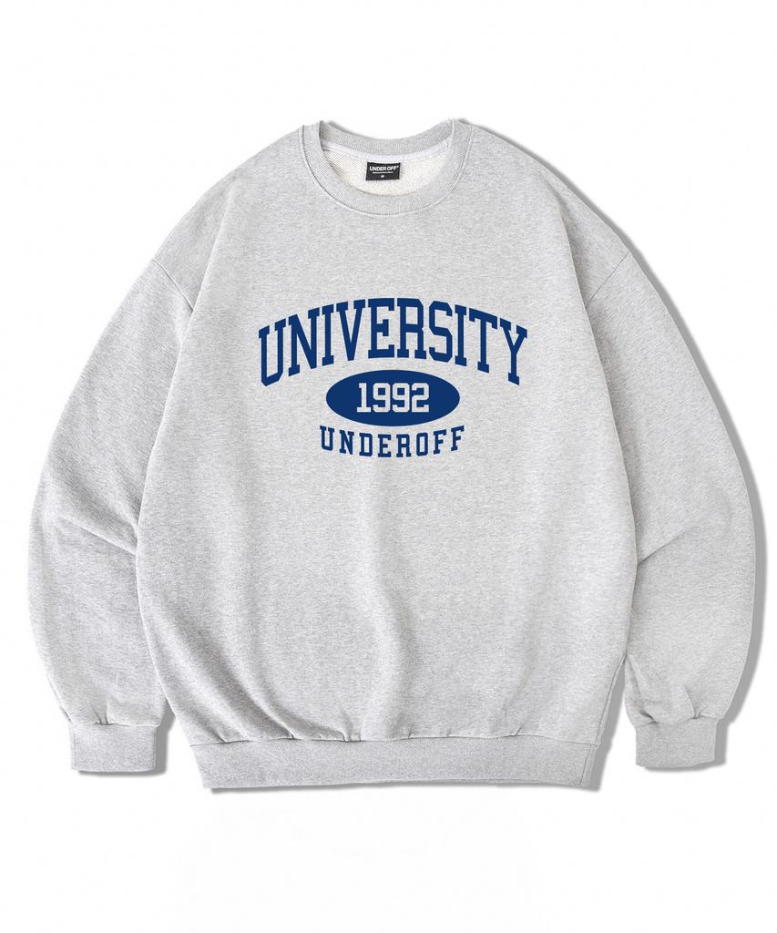 UNDEROFF Authentic Relaxed University Sweatshirt Green