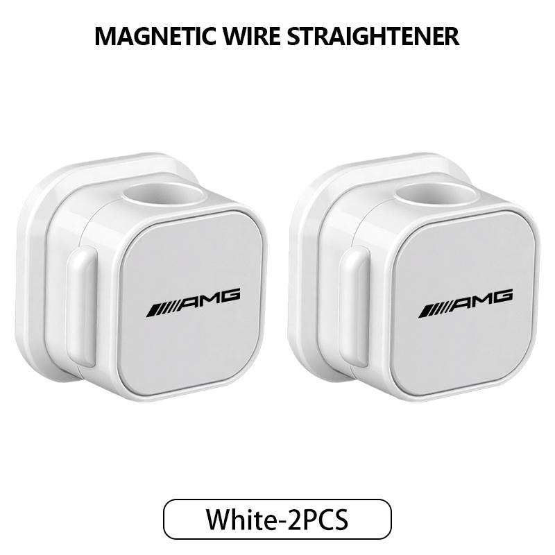 

Magnetic Cable Clip Self-Adhesive Fixed USB Charging Line Protector Holder For AMG Mercedes Benz GLC GLE GLK W190 W201 C180 C200