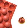 Silicone Chocolate Sphere Mold Multi-Hole Half Ball Molds Hemisphere Shape Cake Mousse Dessert Baking Mold