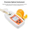 LCD Digital Refractometer Portable Handheld Refractometer ATC Sugar Percent Tester Sugar Concentration Detector Sugar Solution Content Test Tool Sacch