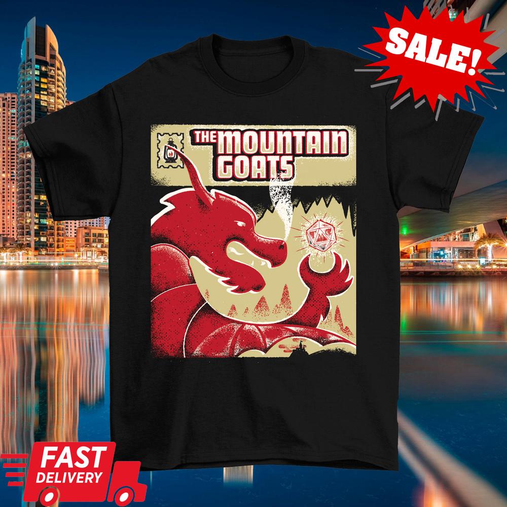 Футболка The Mountain Goats Band Boss Construction Черная Унисекс S-5XL 1H0295 Унисекс Футболка S