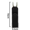 New Unisex Buckleless Belt Hook Waist Buckle Comfortable Elastic Waist Belt Adjustable Metal Hook Simple Useful Elastic Belt