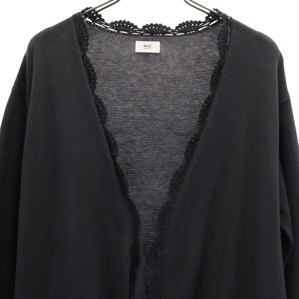 RHC Long Sleeve Lace Sleeves, Long Cardigan S Gray Women Used