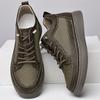 Neue sommer 6 cm männer aufzug schuhe lässige männer turnschuhe kuh leder mesh lift freizeit designer schuhe höhe erhöhen größere schuhe