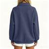 Women's Casual -Lined Pullover Sweatshirt Long Sleeve Warm Top for Daily Wear