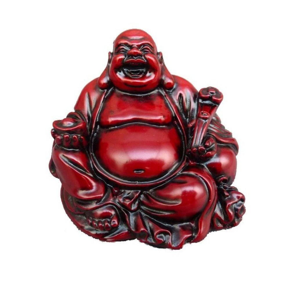

Статуэтка Смеющегося Будды из смолы, украшение в стиле фэншуй, статуя Будды Майтрейи, ремесло, украшение для рабочего стола