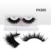New Spike Real Mink Lashes High Quality 16mm 18mm 20mm 25mm Volume Fluffy Wispy Strip Lashes Suppliers Wholesale Mink Eyelashes