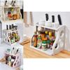 Organizer Kuchenny Dwuwarstwowy Materiał PP z Powierzchnią Antypoślizgową do Przechowywania Podczas Gotowania w Domu
