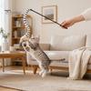 Cat Hunting Toy Funny Stick Toy, Toys for Indoor Cats, Interactive Pet Teaser Wand, Plush Kitten Toys, Play Exercise Striped Tail
