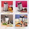 Stainless Steel Four-Sided Vegetable Slicer Kitchen Vegetable Cutter Fruit Grater Tool