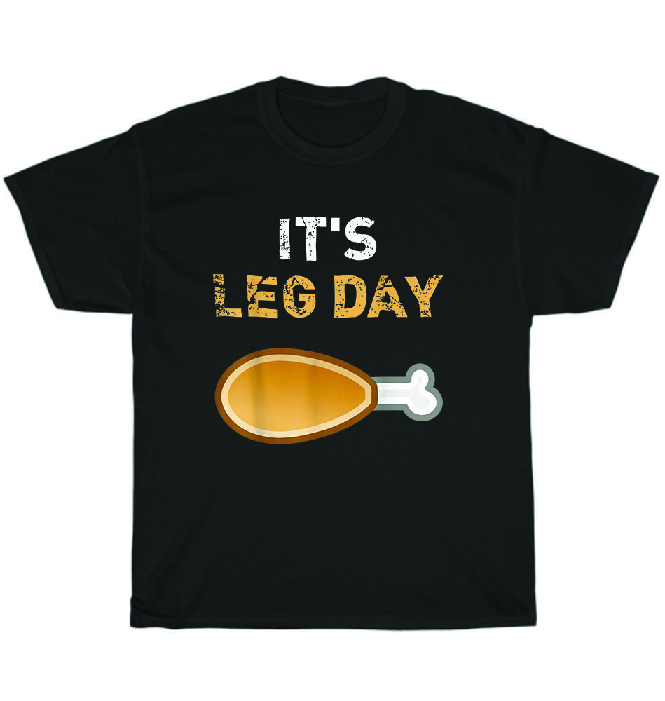 Это День ног Смешная тренировка День индейки День благодарения Футболка Унисекс Футболка Подарок НОВЫЙ 4XL