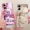 For Vivo Y28 4G Case V2352 Luxury Butterfly Painted Cover Soft Slim Phone Case For Vivo Y28s V2346 Y 28 s VivoY28 5G Fundas Bags