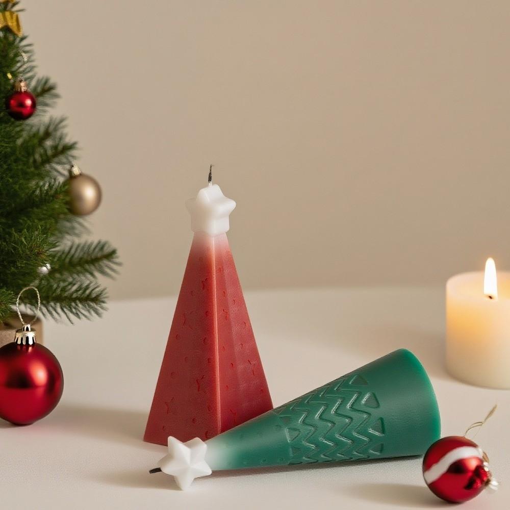 Epoxy Resin Soap Ornament Mold Silicone Candle Making Kit New Cake Resin Mold  Xmas Decor