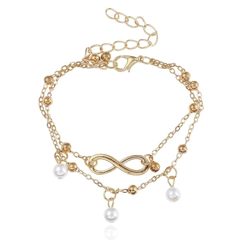 Nouvelle Mode Été Plage Chaîne de Pied Bijoux Pour Femmes Exquis Or Argent Couleur Strass Brillants Bracelets de Cheville Cheville