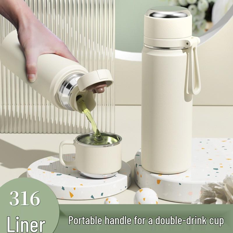 High-Value 316 Stainless Steel Thermos Cup - Unisex Water, Tea, and Car Kettle - Perfect Gift for Students