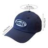 Breathable Baseball Cap Embroidery Peaked Hat Casual Snapback Hat  for Men Women